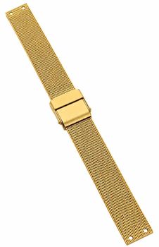 Bransoleta do zegarka B64408 – stalowa złota 14 mm, mocowanie na śrubki (2).jpg